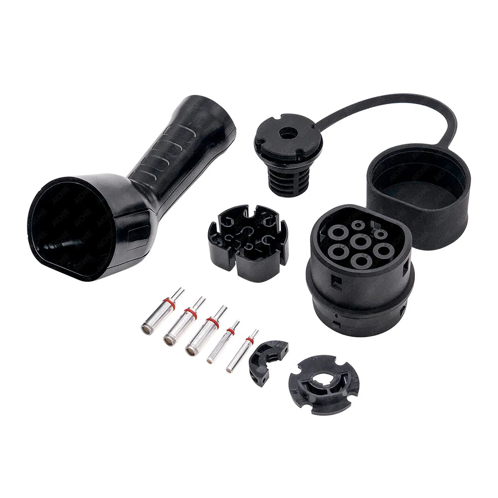 Connettore di Ricarica EV Tipo 2 – 16A (3,4–5 kW)